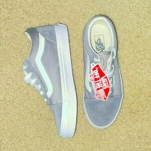 Kids Grey Vans size 3 BNNU